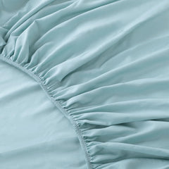 Kuber Industries Double Bed Mattress ProtectorBed Protecter with Elastic 150x200 CM (Light Green)
