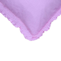 Kuber Industries Embroided Design 4 Piece Cotton Pillow Cover Set-17"x27" (Pink) Luxury Pillow Covers - CTKTC040283