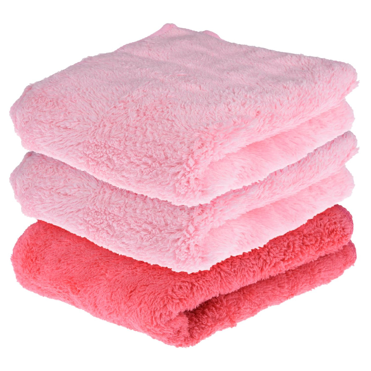 Heart Home Cleaning Towel | Reusable Cleaning Cloths for Kitchen | Duster Towel for Home Cleaning | 350 GSM Cleaning Cloth Towel for Car | Bike | 30x60 | Pack of 3 | Multi