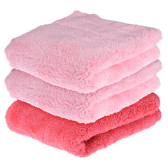 Heart Home Cleaning Towel | Reusable Cleaning Cloths for Kitchen | Duster Towel for Home Cleaning | 350 GSM Cleaning Cloth Towel for Car | Bike | 30x60 | Pack of 3 | Multi