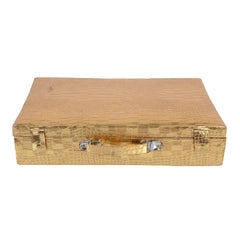 Heart Home Wooden 5 Rod Bangle Storage Box (Golden) CTHH18745