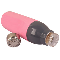 Kuber Industries 2 Piece Plastic Insulated Campus Water Bottle