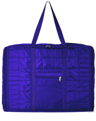 Kuber Industries Parachute Jumbo Attachi Bag Travel Handbag Storage Carrying Bag, Blanket Cover, Duffle, Travel Multi-Purpose Bag CTKTC034648 (Royal Blue)