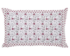 Kuber Industries Dot Print Cotton Pillow Cover- 17x27 Inch, Set of 6 (Pink)