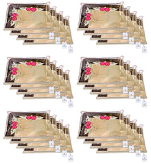 Heart Home Non Woven Single Packing Saree Cover 24 pcs Set (White), CTHH11679