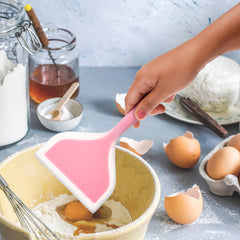 Heart Home Turner | Silicone Wide Spatula Turner | Spatulas Turner for Nonstick Cookware | Omelette Turner for Cooking | Kitchen Turners | New Big Spatula | Pack of 3 | Multi