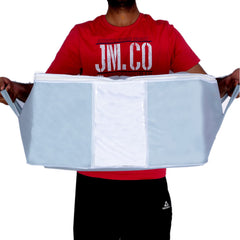 Kuber Industries 4 Piece Non Woven Underbed Storage Organiser Set (Grey )