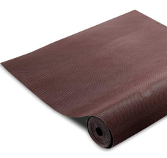 Kuber Industries Duty Diamond/Dots Shelf Liners, Non-Slip Drawer Liner Cabinet Pad Refrigerator Mat No Odor for Home and Kitchen-45X150 cm (1.5 Mtr,Brown)-KUBMART11697