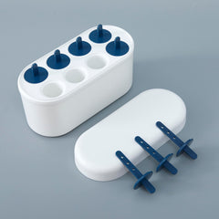 Kuber Popsicle Mould 8 Round Popsicle Mould (Hard Bottom)| KU80030-8| White