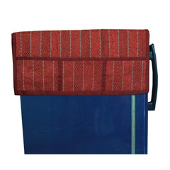 Kuber Industries Cotton Fridge Top Cover - Red, Standard (SLSBNEW13078)