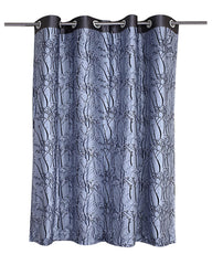 Heart Home Polyester Decorative 5 Feet Window Curtain|Tree Branches Print Darkening Blackout|Drapes Curatin with 8 Eyelet for Home & Office, Pack of 2 (Gray)