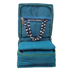 Heart Home Small Bow Design Cotton Jewellery Kit (Green) - CTHH12733