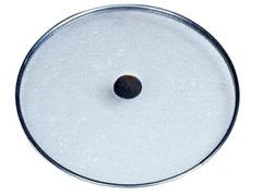 Kuber Industries Code-Net37 Stainless Steel Multipurpose Net Lid Set, Set of 3, Silver, Standard (Milk37)