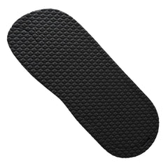 Heart Home Rubber Bathroom Slipper for Men & Women 2 Pair (Black) 54HH4213.