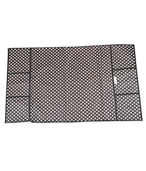 Kuber Industries PVC 3 Pieces Fridge Mats, 1 Piece Handle Cover and 1 Piece Fridge Top Cover (Grey)-CTKTC14620, Standard