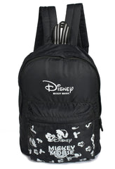 Kuber Industries Disney Mickey Mouse Printed Lightweight School Bookbag For Kids (Black)-HS_38_KUBMART21108, Pack of 1