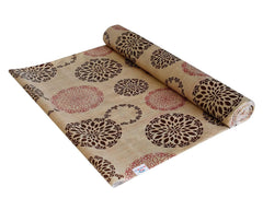 Heart Home Multiuses Rangoli Print Shelf Liners for Kitchen Shelves, cupboards, Wardrobe, Drawer, 10 Mtr (Beige) 52HH4089