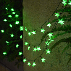 Heart Home Diwali Lights | 20 Stars Fairy Lights for Diwali | Christmas | Home Decoration | Indoor & outdoor | Diwali Lights for Decoration | Chota Star | Green