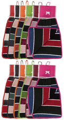 Kuber Industries Hanging Cotton 12 Pieces Cotton Washbasin Napkin/Hand Towel for Kitchen and Bathroom (Multi) - CTKTC045604