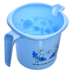 Kuber Industries Plastic Bathroom Mug - 6 Pieces, Blue & Pink, 1000ml