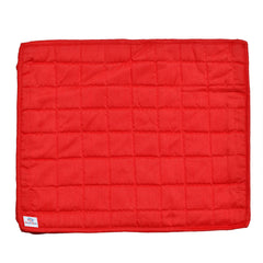 Heart Home Non Woven 3" inch Foldable, Lightweigth Saree Cover/Clothes Organiser For Wardrobe With Transparent Top- Pack of 4 (Red)-HS_38_HEARTH21627