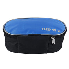 Kuber Industries Rexene Lunch Box Cover, Blue and Black