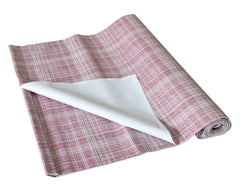 Kuber Industries Lining Print Shelf Liners for Kitchen Shelves,cupboards,Wardrobe,Drawer, 5 Mtr (Maroon)
