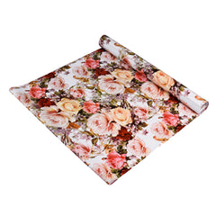 Heart Home Shelf Liner | Kitchen Cabinet Shelf Protector | Kitchen Liners for Cabinets and Drawers | Drawer Liner Mat | Rose Shelf Liner Cabinet Mat | 3 MTR | White