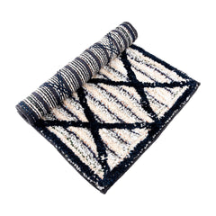 Kuber Industries Door Mat | Dust Trapper Mat | Door Entrance Mat | Anti-Skid Door Mat | Floor Mat for Home Entrance | Katli Mingle Door Mat | Entryway Door Mat | Pack of 3 | Blue