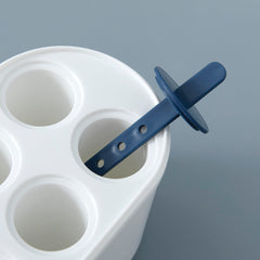 Kuber Popsicle Mould 8 Round Popsicle Mould (Hard Bottom)| KU80030-8| White