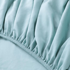 Kuber Industries Double Bed Mattress ProtectorBed Protecter with Elastic 150x200 CM (Light Green)