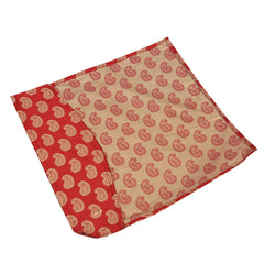 Kuber Industries 10 Piece Satin Saree Cover Set, Maroon (VAKU186)