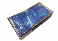 Kuber Industries Cotton 8 Piece Bathrobe Set - Blue,Free Size,KeshavKub3894