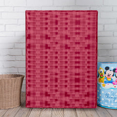 Heart Home Washing Machine Cover | Shelf Check Washing Machine Cover | Soft PVC | Front Load Washing Machine Cover | Maroon