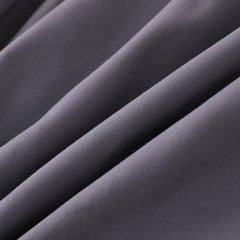 Kuber Industries Double Bed Mattress ProtectorBed Protecter With Elastic "180x200" CM-Pack of 2 (Dark Grey)