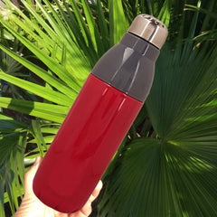 Kuber Industries 2 Piece Plastic Insulated Campus Water Bottle