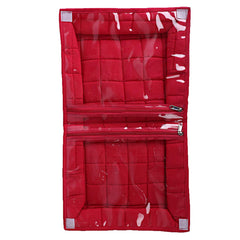 Kuber Industries 2 Piece Cotton Lingerie Undergarments Organizer, Pink and Blue (CTKTC5314)