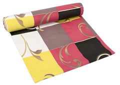 Kuber Industries Checkered Print PVC Wardrobe Kitchen Drawer Cupboard Cabinet Shelf Mat, Shelf Liner 5 Mtr (Multi)-KUBMART15103