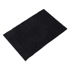 Fun Homes Rubber Anti Slip Large Size Floor/Door Mat - 2x4 Feet (Black, Standard, Fun0432)