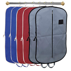 Kuber Industries 6 Pieces Foldable Non Woven Men's Coat Blazer Suit Cover (Grey & Maroon & Royal Blue) -CTKTC41770