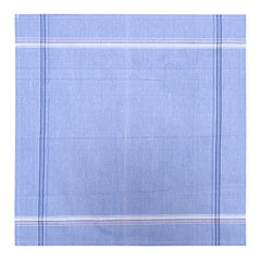 Kuber Industries Handkerchiefs|Sweat Absorbent Light Colored Soft Cotton Square Hankies for Man,Boys & Wicking Sweat from Hands,Face,Set of 6 (Multicolor)