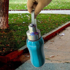 Heart Home Stainless Steel Insulated Water Bottle With Strainer For Home & Traveling, 1Ltr. (Blue) 54HH4311.