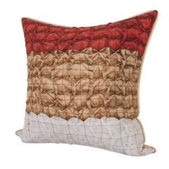 Kuber Industries Cushion Cover | Sofa Cushion Covers | Square Cushion Covers | Polyester Cushion Covers | Frill Top Couch Cushion Covers | Set of 5 | 16 Inch | Multicolor