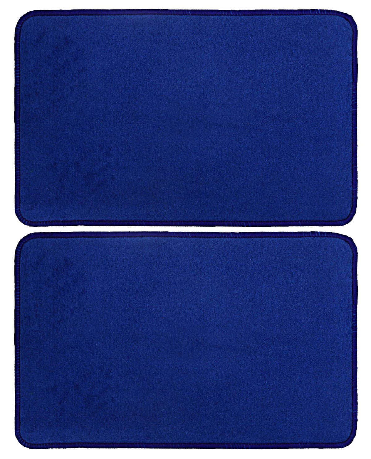 Kuber Industries Microfiber Anti Slip 2 Pieces Bath Mat 22"x14", Sky Blue - CTKTC22008