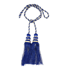 Kuber Industries Polyester 6 Pieces Curtain Tie Back Tassel Set (Royal Blue) CTKTC33465