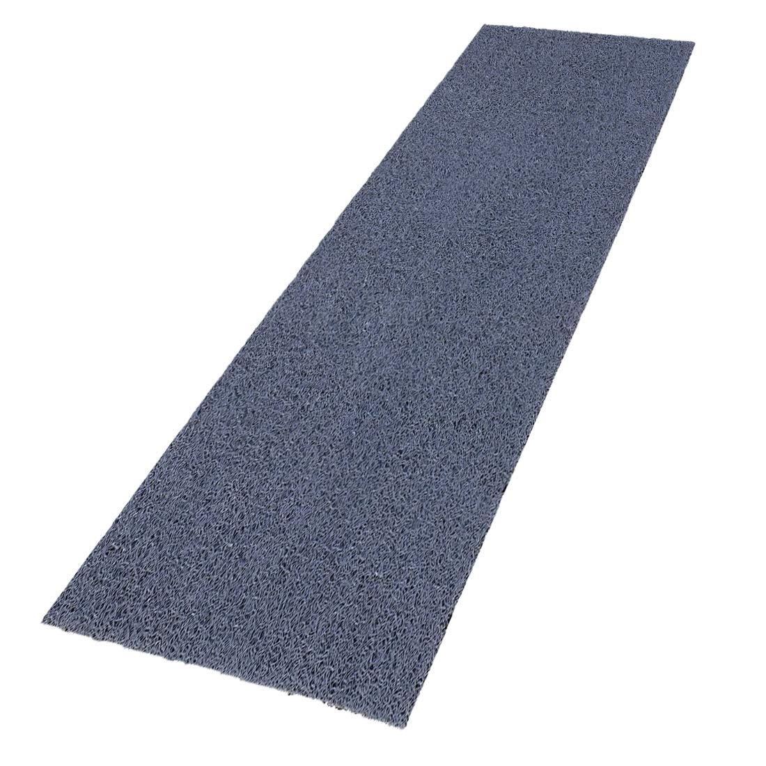 Kuber Industries - CTKTC039994 Polyvinyl Chloride Rubber Anti Slip Floor/Door Mat (Grey, 2x6 Feet)
