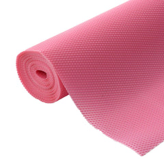 Heart Home Multipurpose Diamond Textured Super Strong Anti-Slip Mat Liner 1.50 Meter Roll (Pink) HEART0236