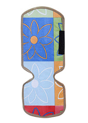 Kuber Industries Floral Design Combo PVC 3 Pieces Fridge Mats, 2 Piece Handle Cover and 1 Piece Fridge Top Cover(Multi)