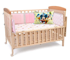 Heart Home Organic Toddler Bedding Small Pillow - Baby Pillow with 100% Natural Cotton Cover,12"x18"(Cream)-Pack of 3-KUBMART15835