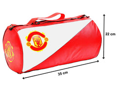 Kuber Industries Lightweight Sports Gym Bag, Travel Duffel Bag for Men and Women (Red)